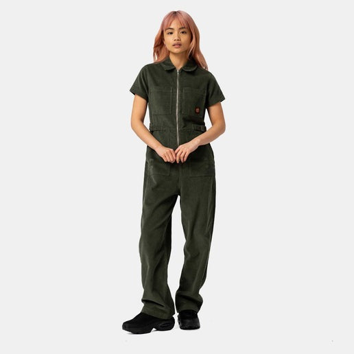 Santa Cruz Line Up Utility Jumpsuit-Dark Moss | Santa Cruz |