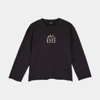 Santa Cruz Night Visions Mini Long Sleeve T-Shirt-Charcoal Wash