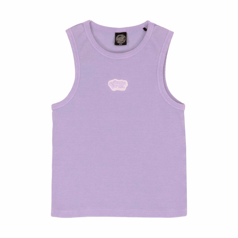Santa Cruz Women's Groovy Stack Tank-Lilac Wash UK14 | Santa Cruz | - Northshore Newquay - Surf/Skate Shop