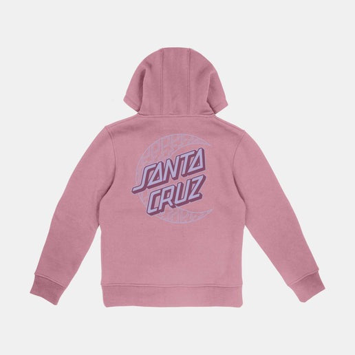Santa Cruz Youth Imprint Moon Dot Hoodie-Universal Pink | Santa Cruz | - Northshore Newquay - Surf/Skate