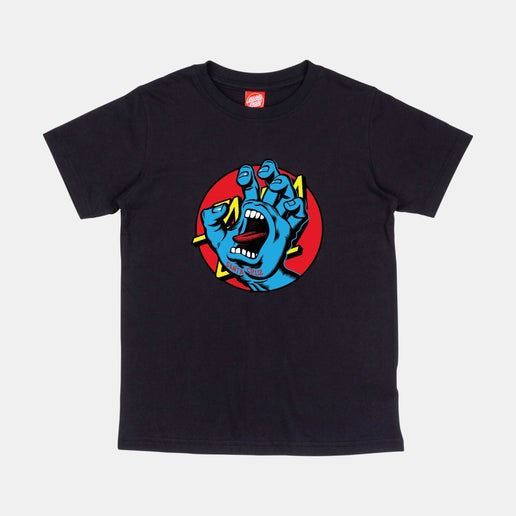 Santa Cruz Youth Hand Dot T-Shirt-Black | Santa Cruz |