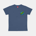 Santa Cruz Youth Slime Dot Tshirt-Heritage Blue | Santa Cruz |