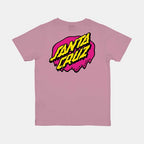 Santa Cruz Youth Slime Dot Tshirt-Universal Pink | Santa Cruz |