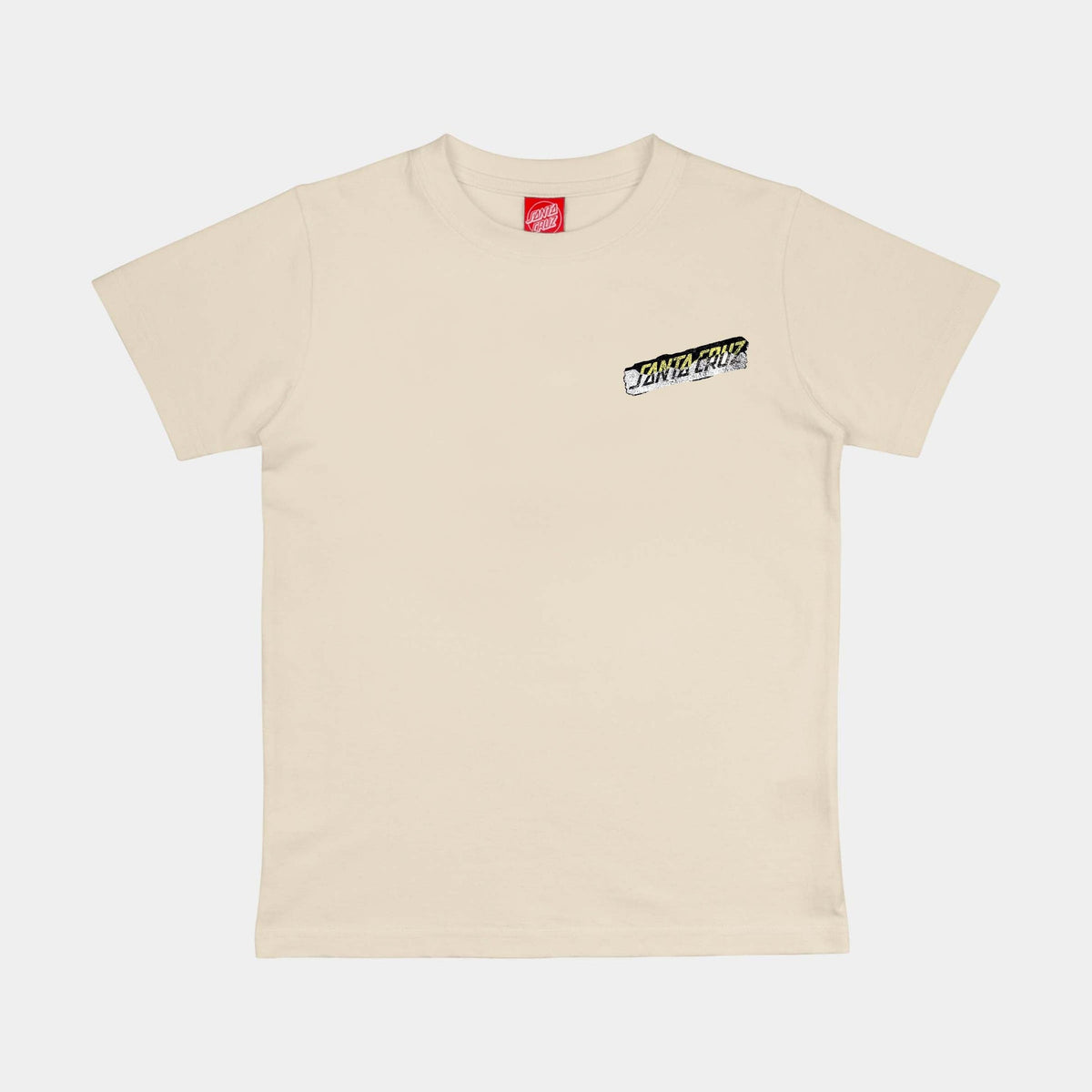 Santa Cruz youth Damaged Hand T-Shirt-Wax Paper