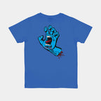 Santa Cruz Youth Screaming Hand Chest T-Shirt-Sapphire