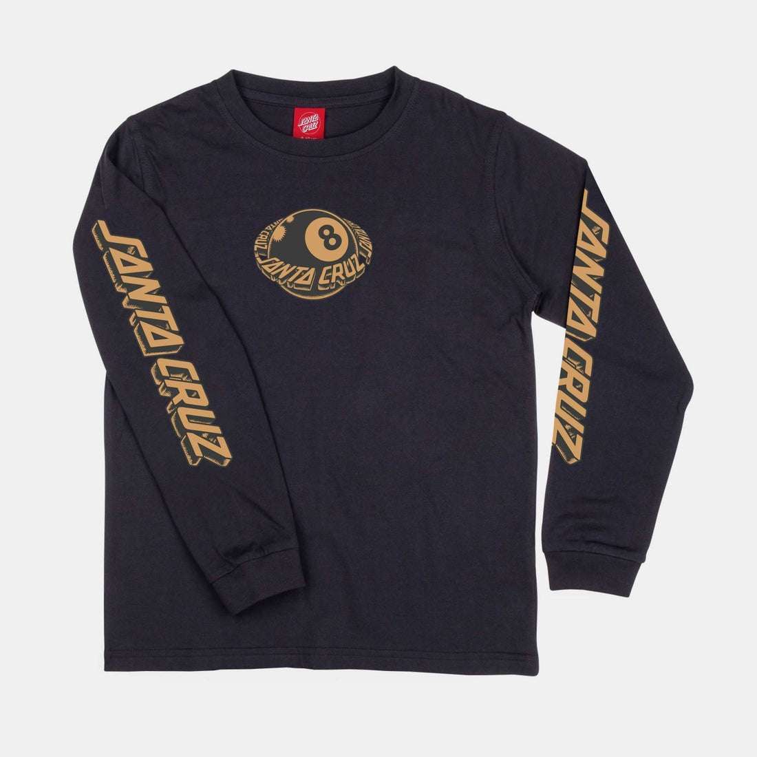 Santa Cruz Youth Winkowski Eighth Planet L/S T-Shirt-Black | Santa Cruz |