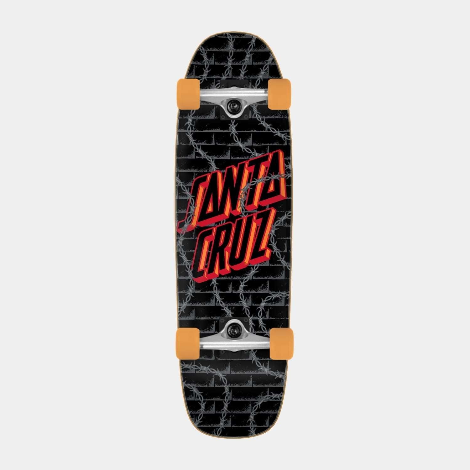 Santa Cruz Big Strip Barbwire Cruiser 8.40in x 29.4in | Santa cruz | - Northshore Newquay - Surf/Skate Shop