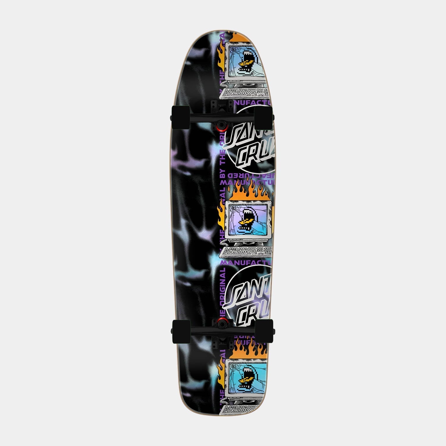Santa Cruz 9.8" Dot Dudes Santa Cruz Shaped Skate Cruiser | Santa cruz | - Northshore Newquay - Surf/Skate Shop