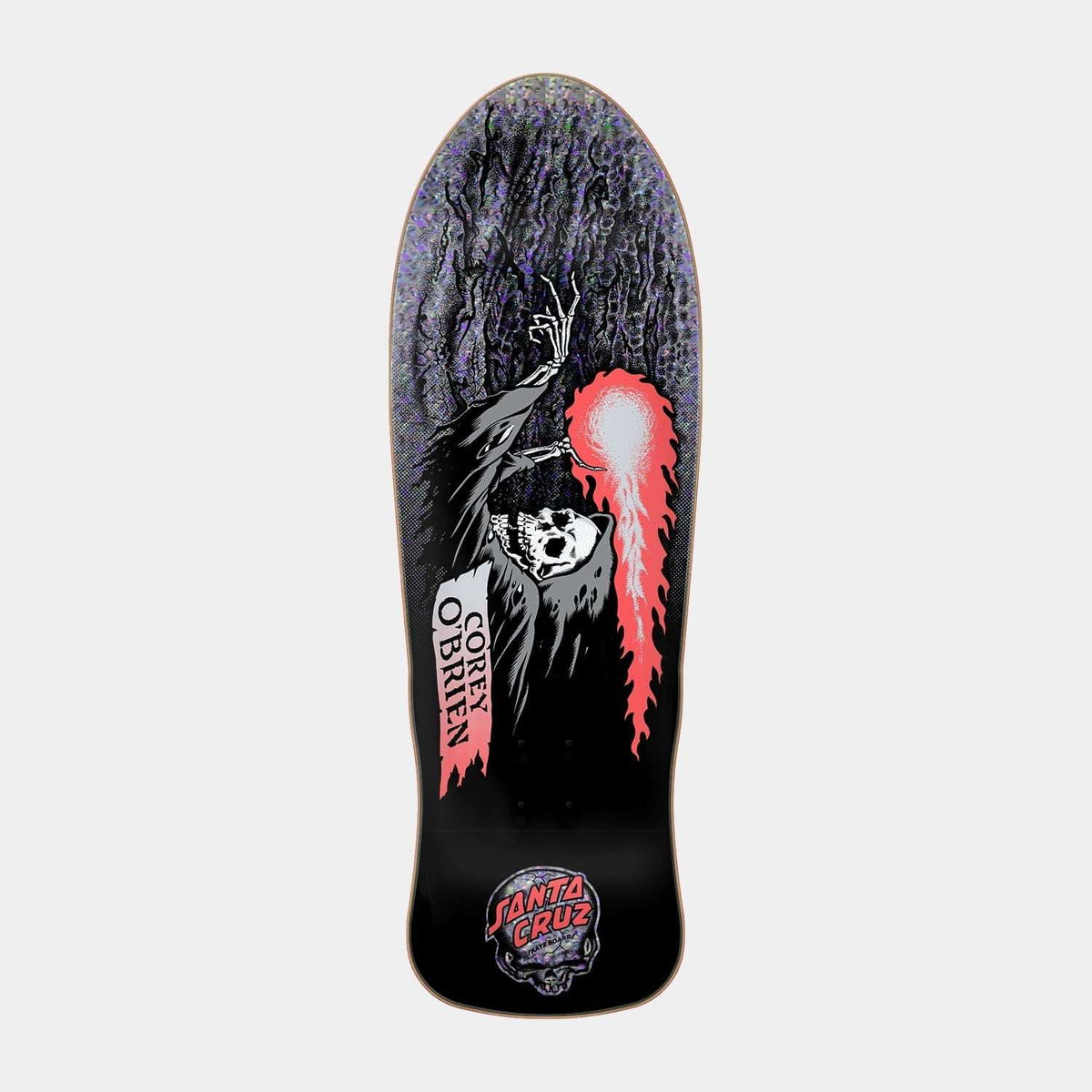 Santa Cruz OBrien Reaper Reissue Skateboard Deck 9.85in x 30in | Santa cruz | - Northshore Newquay - Surf/Skate Shop