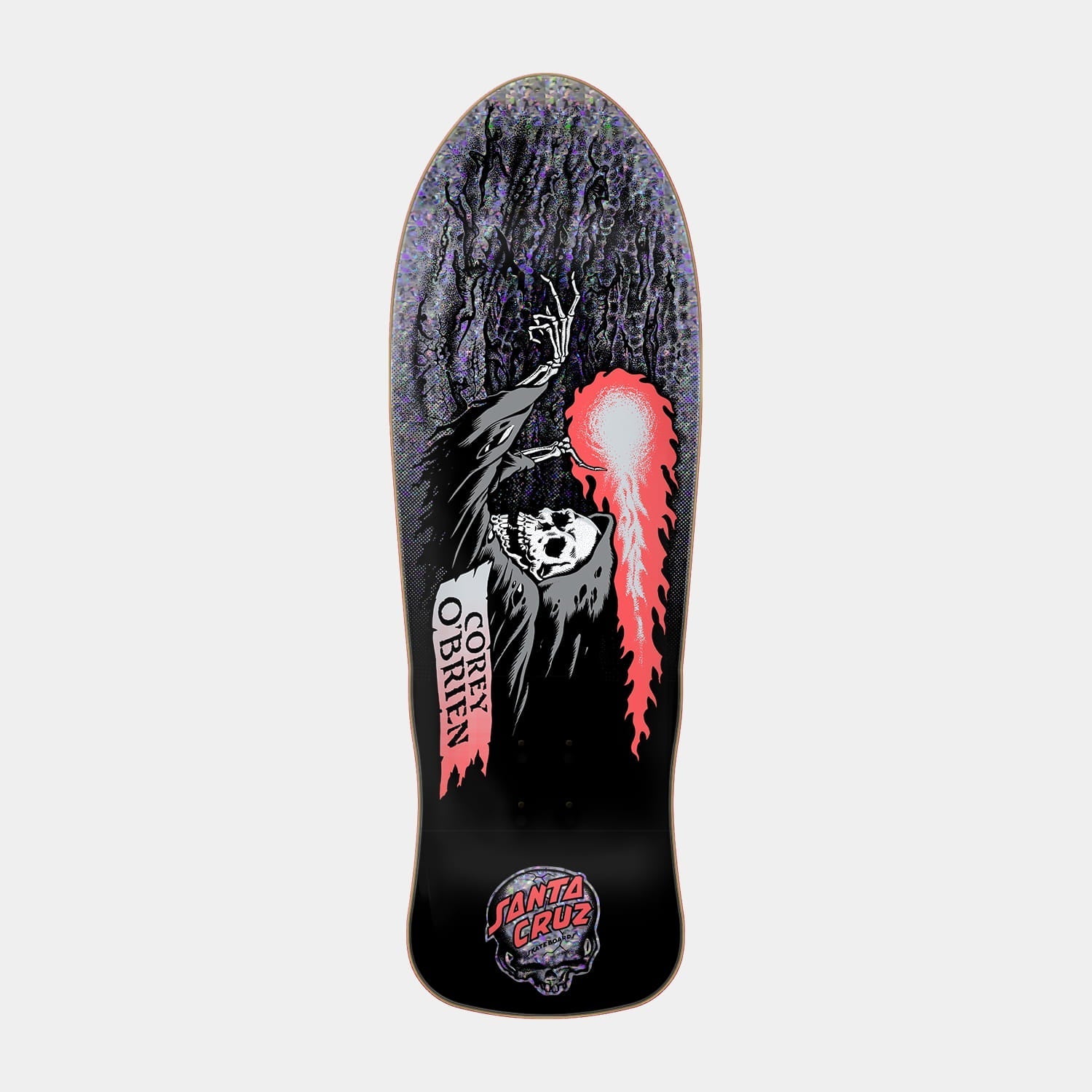 Santa Cruz OBrien Reaper Reissue Skateboard Deck 9.85in x 30in | Santa cruz | - Northshore Newquay - Surf/Skate Shop