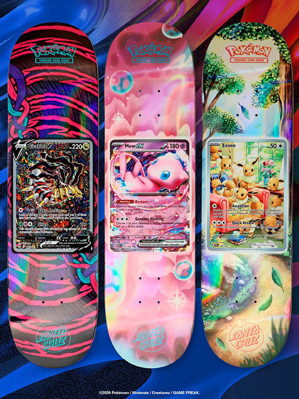 Santa Cruz x Pokemon TCG Skate Deck | Blind Bag | Santa Cruz | - Northshore Newquay - Surf/Skate Shop