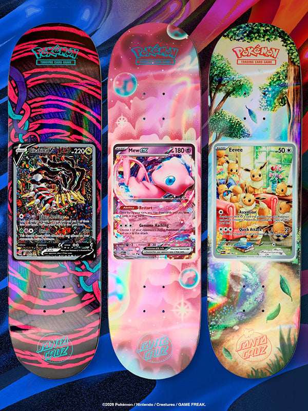 Santa Cruz x Pokemon TCG Skate Deck | Blind Bag | Santa Cruz | - Northshore Newquay - Surf/Skate Shop