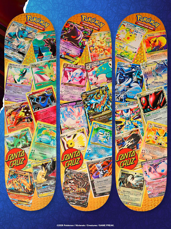 Santa Cruz x Pokemon TCG Skate Deck | Blind Bag | Santa Cruz | - Northshore Newquay - Surf/Skate Shop