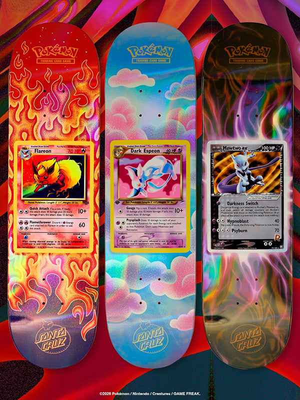Santa Cruz x Pokemon TCG Skate Deck | Blind Bag | Santa Cruz | - Northshore Newquay - Surf/Skate Shop