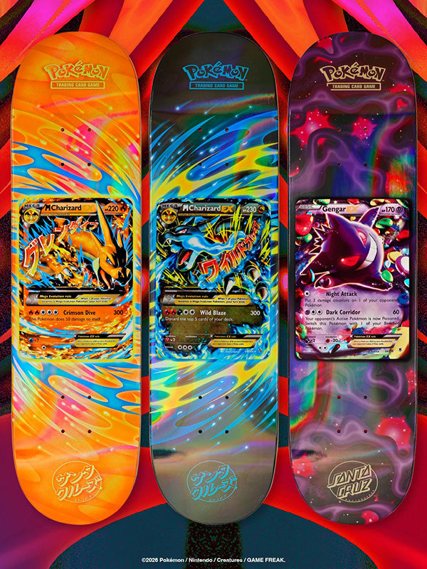 Santa Cruz x Pokemon TCG Skate Deck | Blind Bag | Santa Cruz | - Northshore Newquay - Surf/Skate Shop