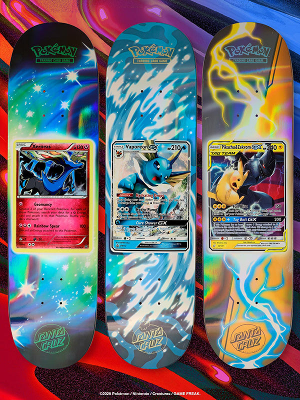 Santa Cruz x Pokemon TCG Skate Deck | Blind Bag | Santa Cruz | - Northshore Newquay - Surf/Skate Shop