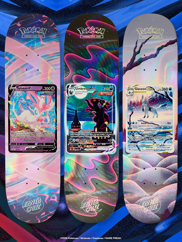 Santa Cruz x Pokemon TCG Skate Deck | Blind Bag | Santa Cruz | - Northshore Newquay - Surf/Skate Shop