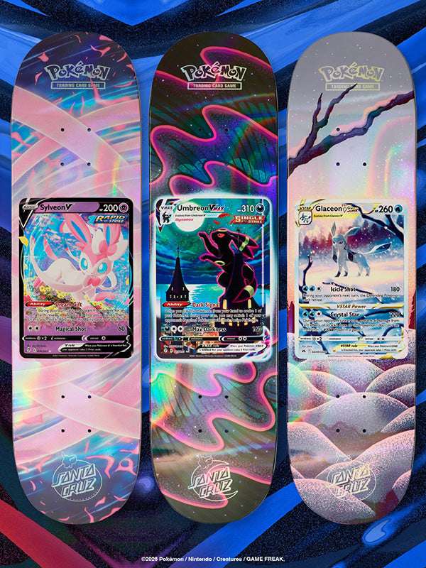 Santa Cruz x Pokemon TCG Skate Deck | Blind Bag | Santa Cruz | - Northshore Newquay - Surf/Skate Shop