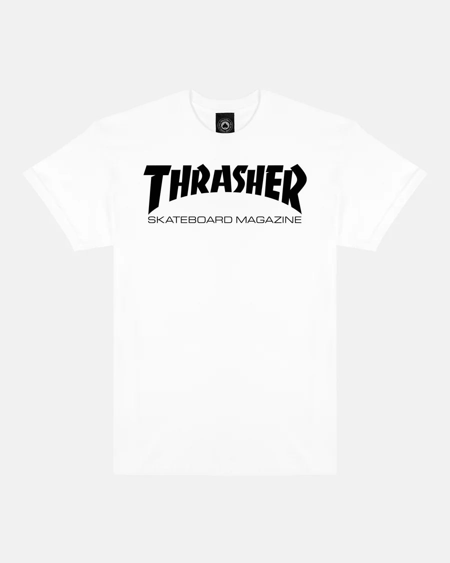 Thrasher Skate Mag T-shirt-White S | Thrasher |