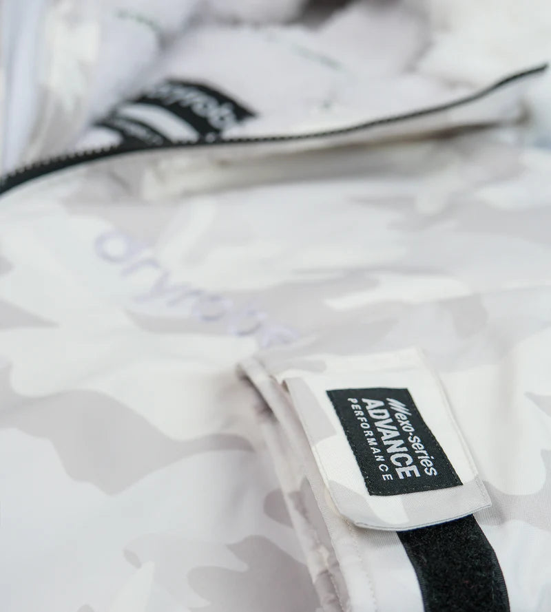 Dryrobe Alpine White Camo Advance kids long sleeve Changing Robe | Dryrobe | Dryrobe - Northshore Newquay - Surf/Skate Shop