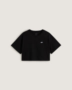 Vans W SALTON RELAX CROP SS - Black XL | Vans | Womens T-Shirts - Northshore Newquay - Surf/Skate Shop