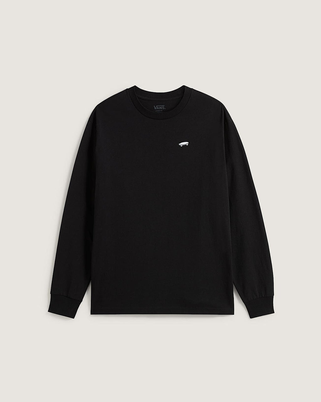 Vans Salton Long Sleeve T-Shirt-Black | Vans | Long Sleeve T Shirt