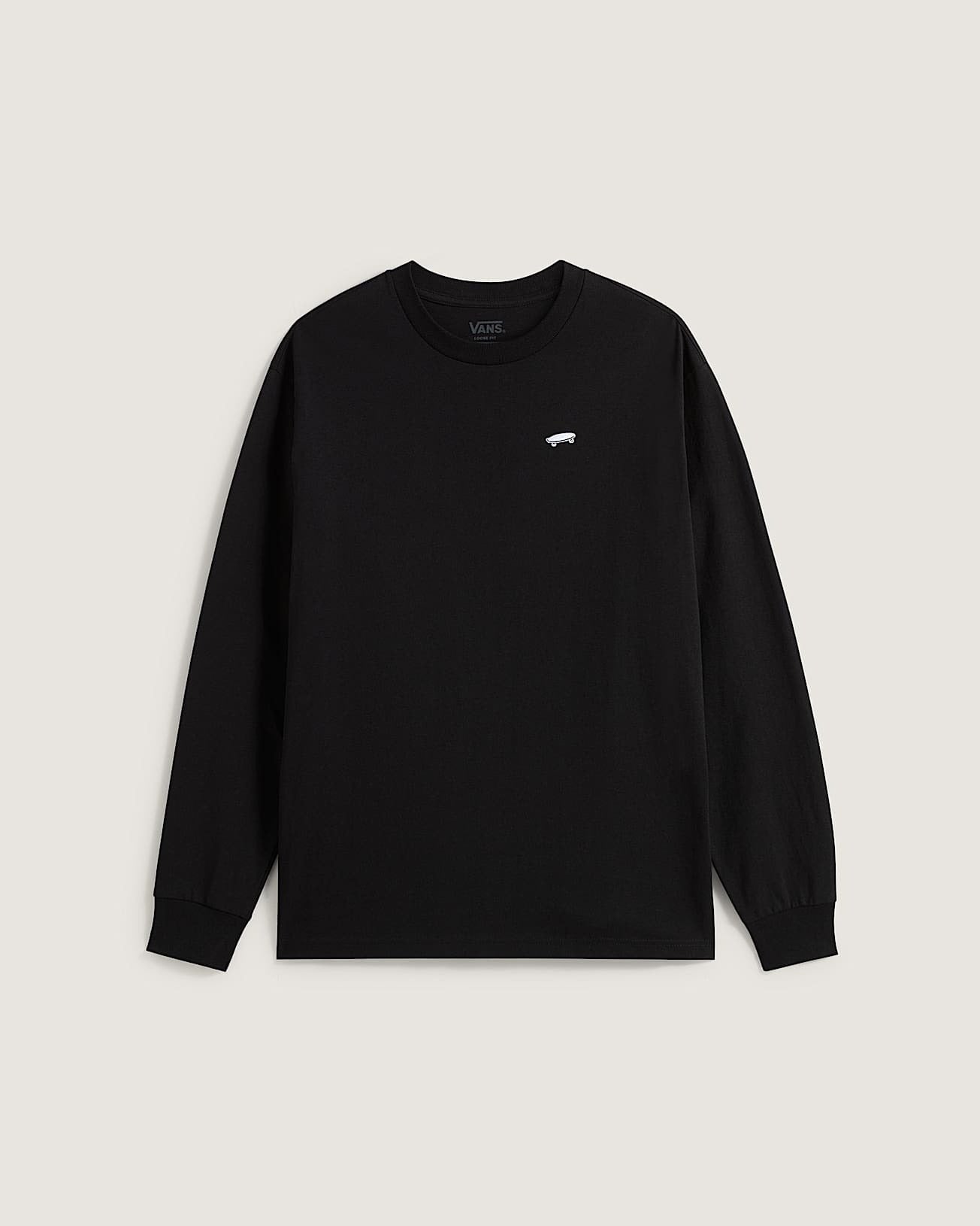 Vans Salton Long Sleeve T-Shirt-Black | Vans | Long Sleeve T Shirt