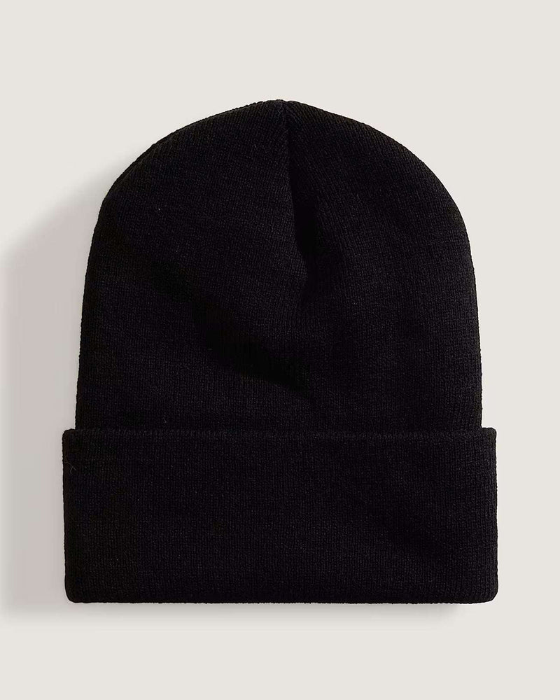 Vans Salton Tall Cuff Beanie Black | Vans | - Northshore Newquay - Surf/Skate Shop