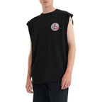 Santa Cruz Meek Slashed Dot Vest-Black