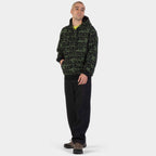 Santa Cruz Punk Web Zip Hood-Black/Green