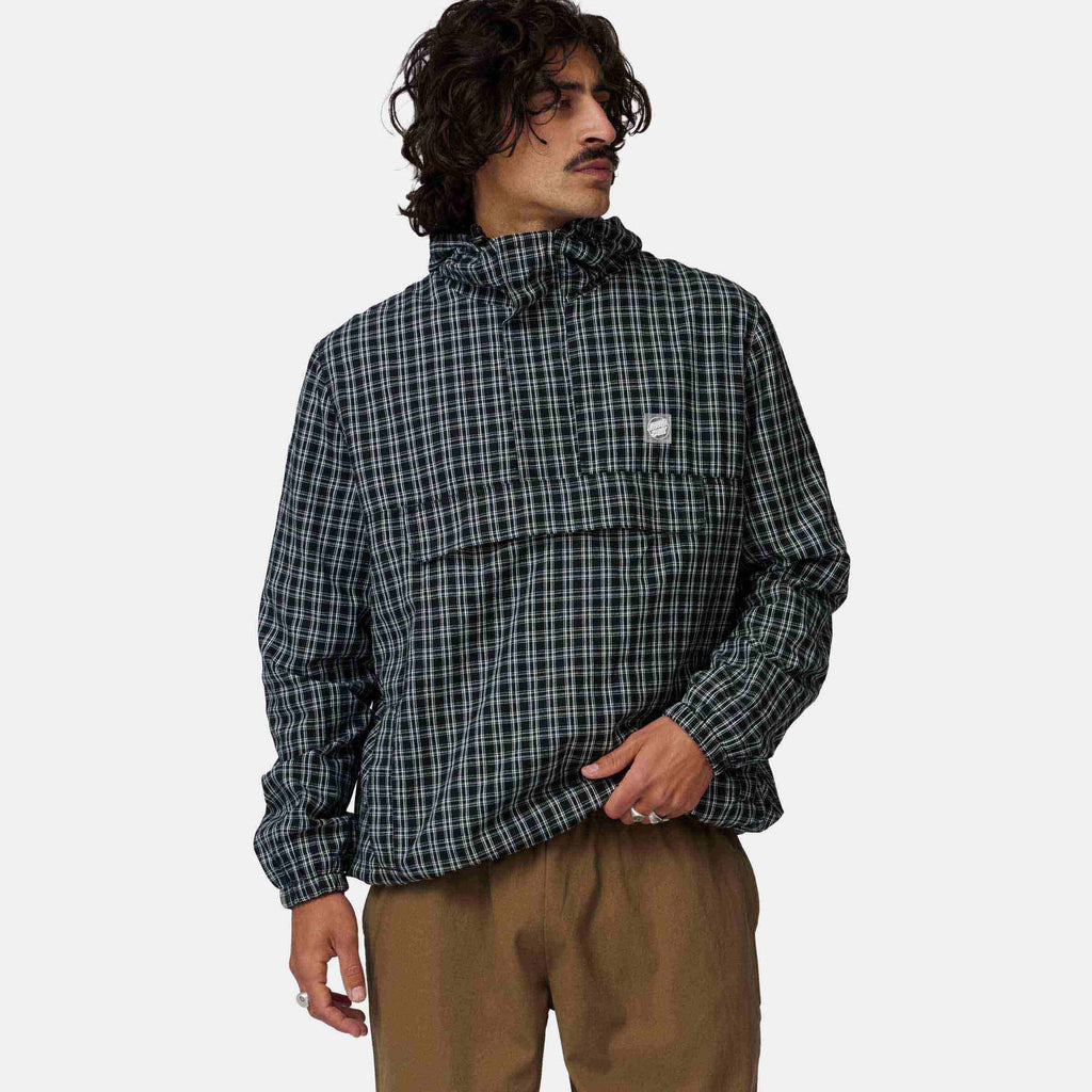 Santa Cruz Henri Jacket-Black Check | Santa Cruz | - Northshore Newquay - Surf/Skate Shop
