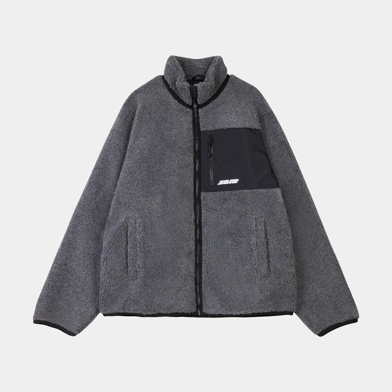 Santa Cruz Freestyle Fleece Jacket-Charcoal | Santa Cruz | - Northshore Newquay - Surf/Skate Shop