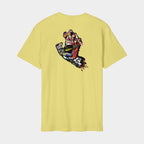 Santa Cruz Collage Hand T-Shirt-Faded Khaki | Santa Cruz | - Northshore Newquay - Surf/Skate Shop
