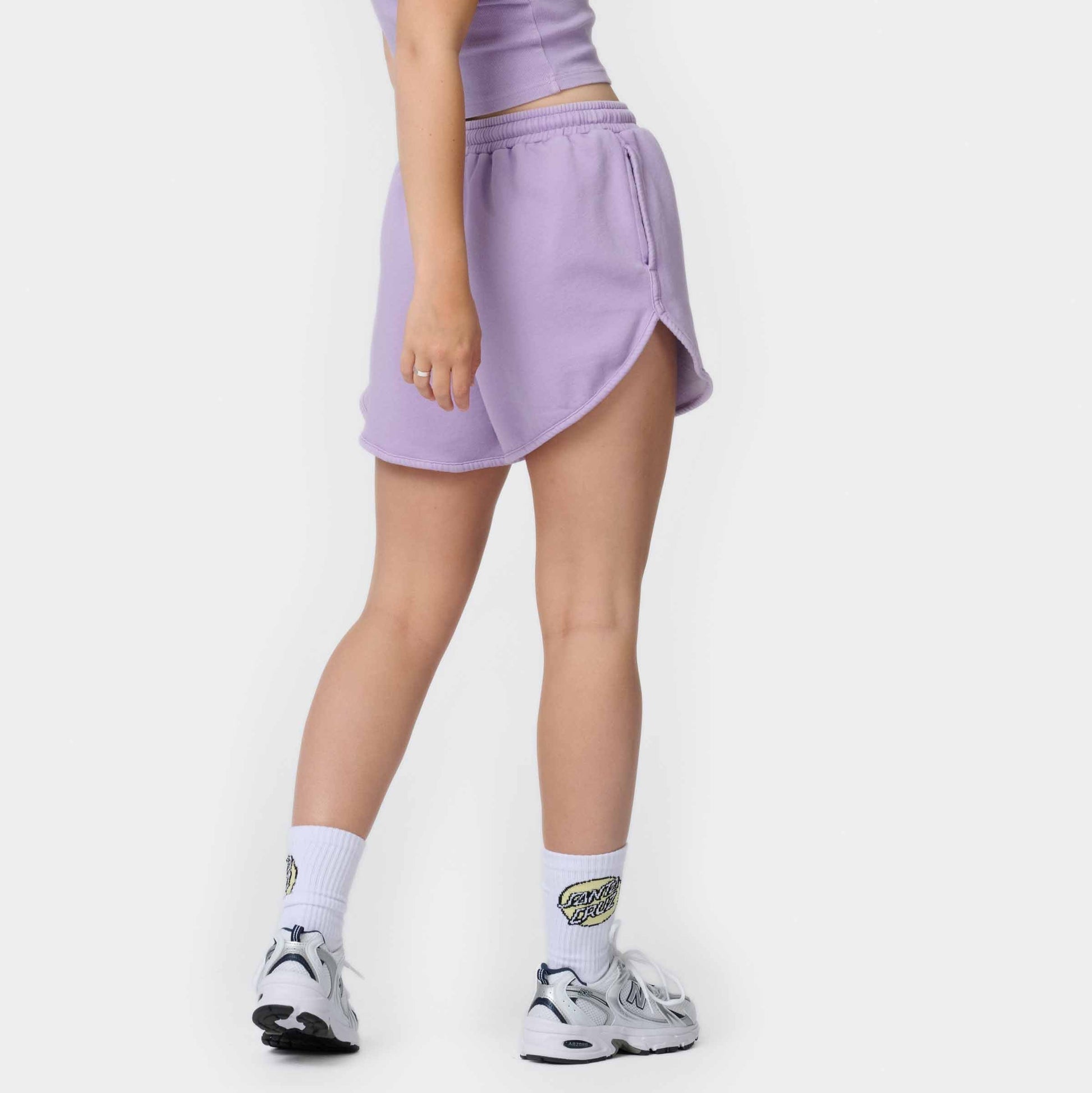 Santa Cruz Women's Groovy Stack Shorts-Lilac | Santa Cruz | - Northshore Newquay - Surf/Skate Shop