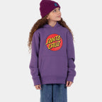 Santa Cruz Youth Classic Dot Hoody-Fresh Purple