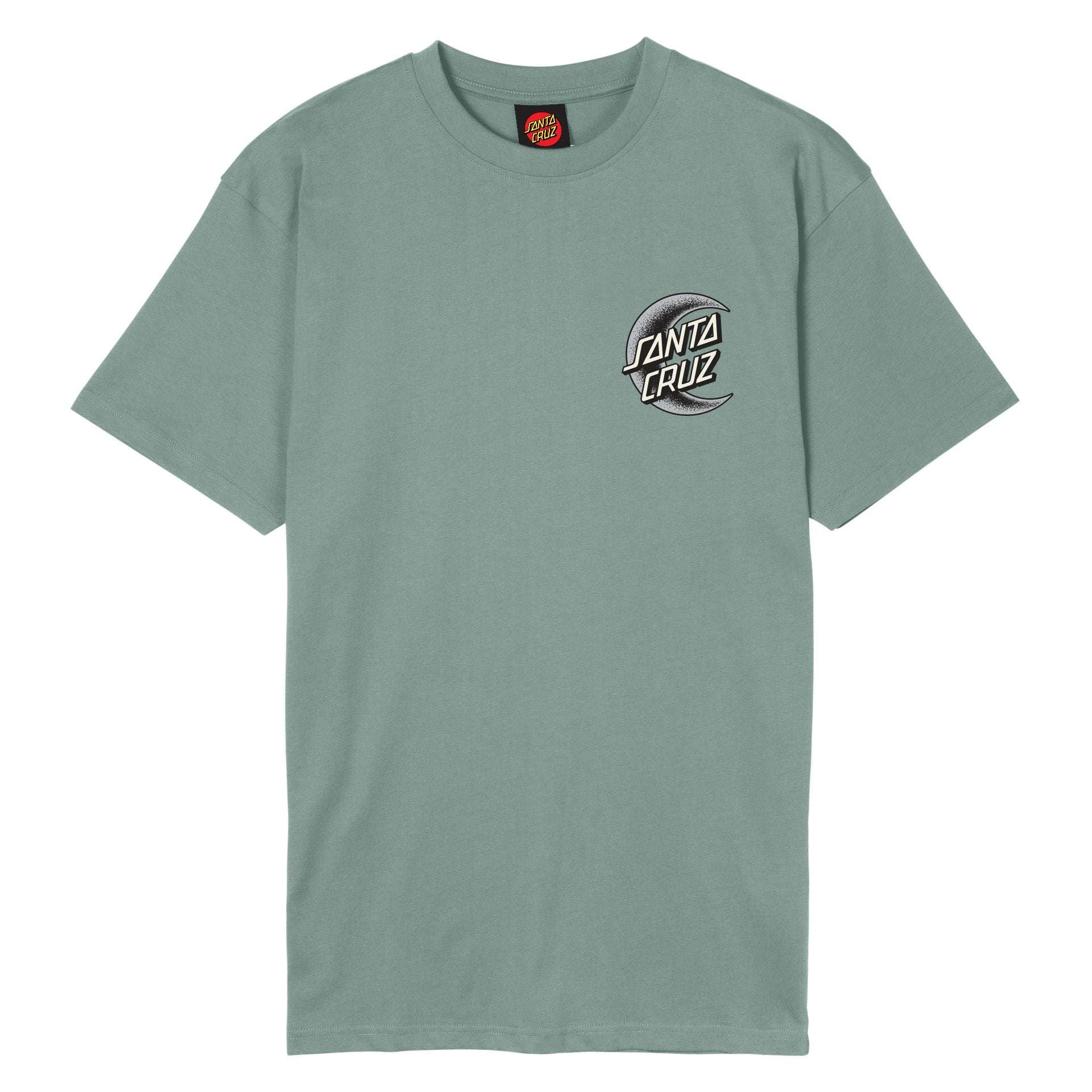 Santa Cruz Crescent Moon Chest Logo T-Shirt-Rock | Santa Cruz |