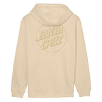 Santa Cruz Tonal Dot Stripe Hood-Vanilla | Santa Cruz | Hooded Sweatshirt