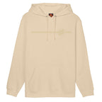 Santa Cruz Tonal Dot Stripe Hood-Vanilla | Santa Cruz | Hooded Sweatshirt