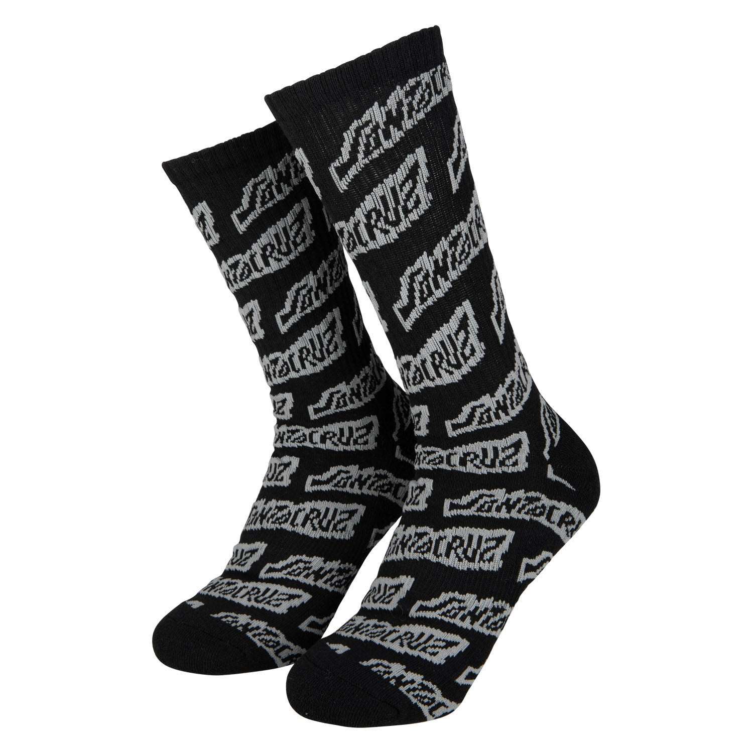 Santa Cruz Creep Repeat Sock - UK8-11 Black | Santa Cruz |