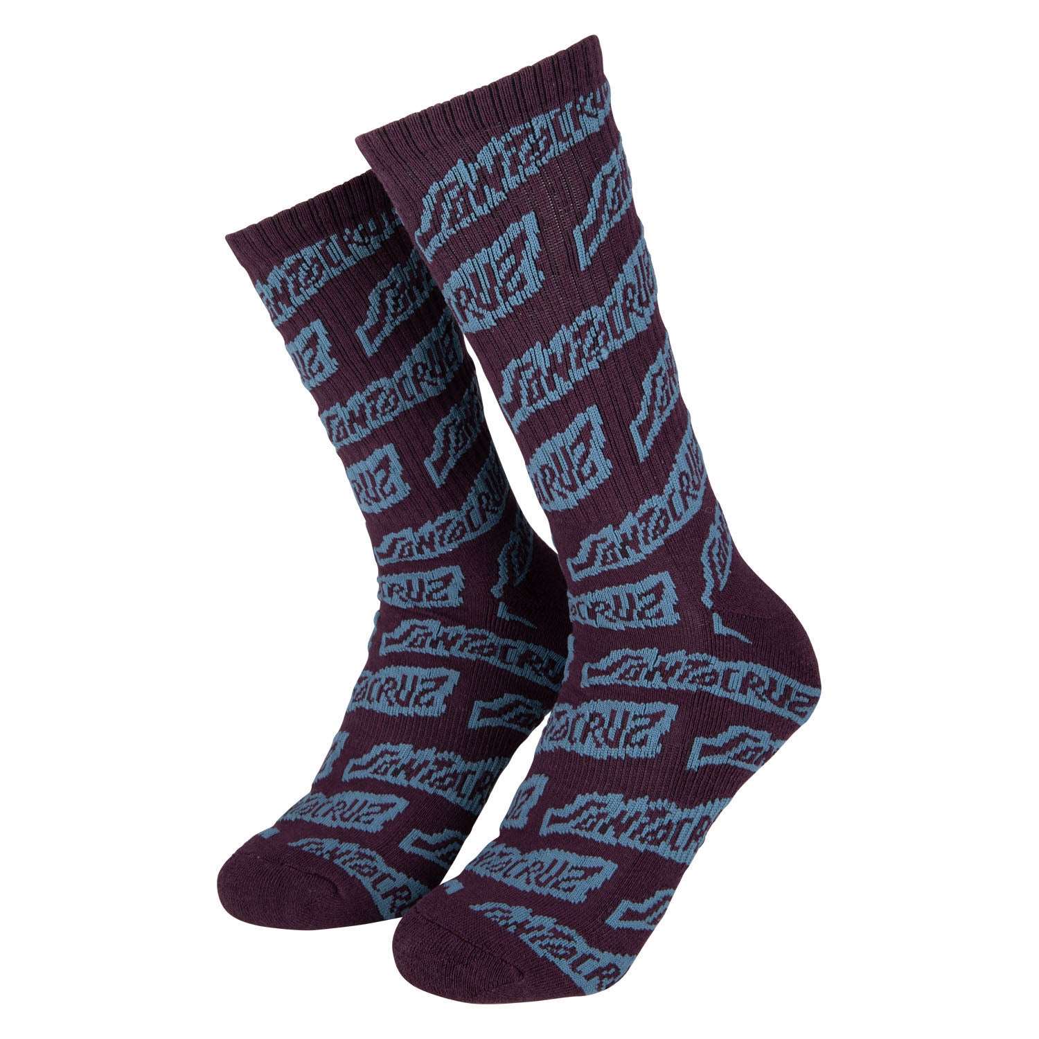 Santa Cruz Creep Repeat Sock - UK8-11 Blackcurrant | Santa Cruz |