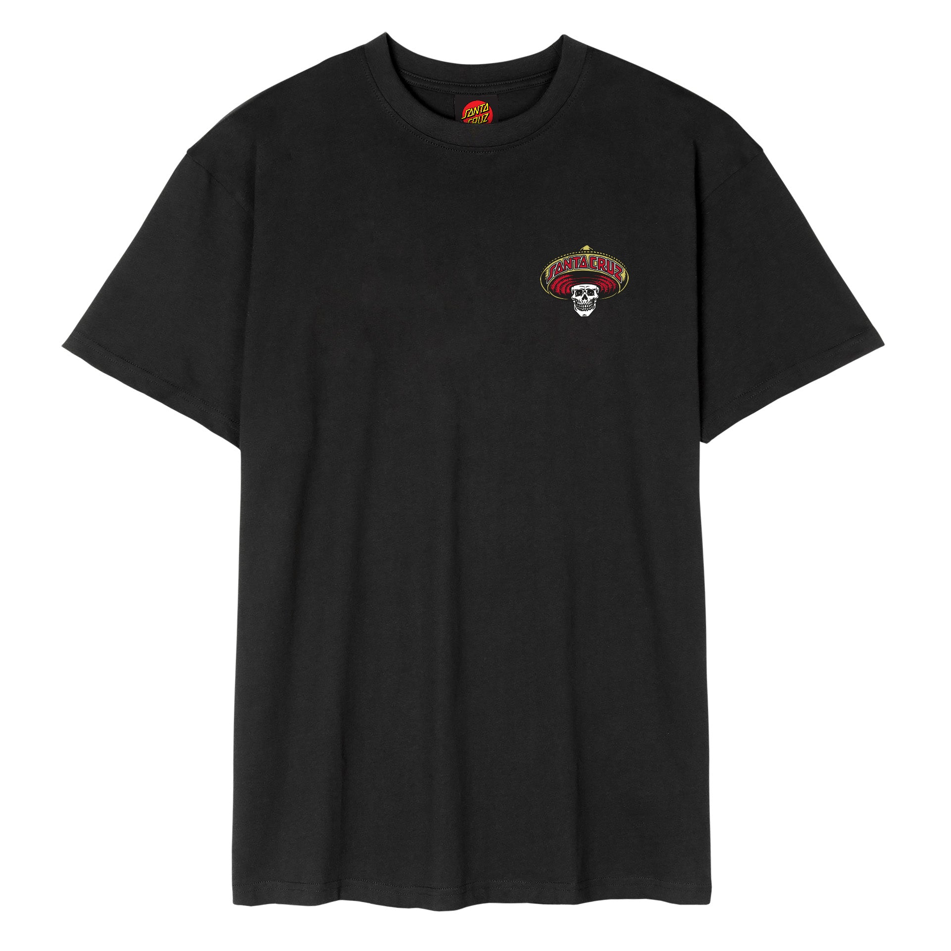 Santa Cruz Guzman Dead Diners Logo Tshirt-Black | Santa Cruz |