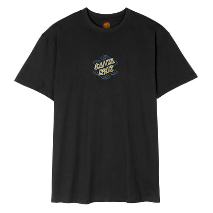 Santa Cruz Salba Eyes Dot Logo Tshirt-Black | Santa Cruz |