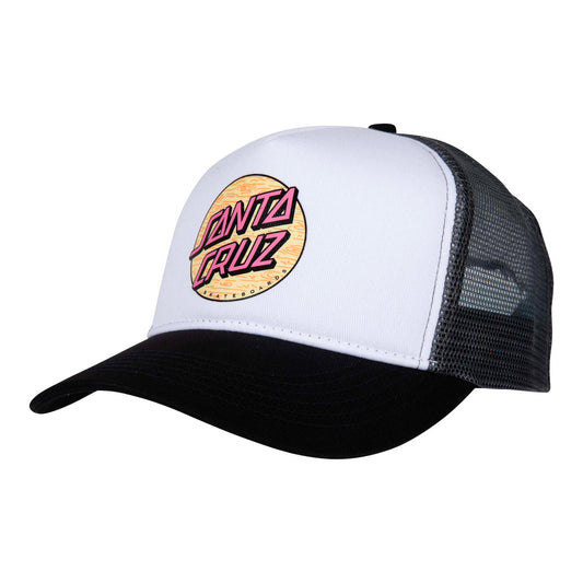 Santa Cruz Wagon Dot Mesh Back Cap-White/Grey | Santa Cruz |