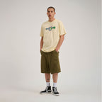 Santa Cruz Wooten Contact Logo Tshirt-Vanilla | Santa Cruz |