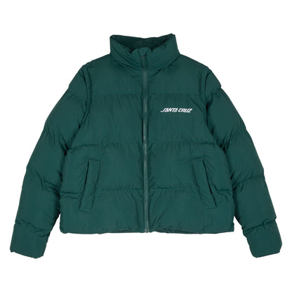Santa Cruz Strip 2 in 1 Quilted Jacket-Emerald | Santa Cruz |