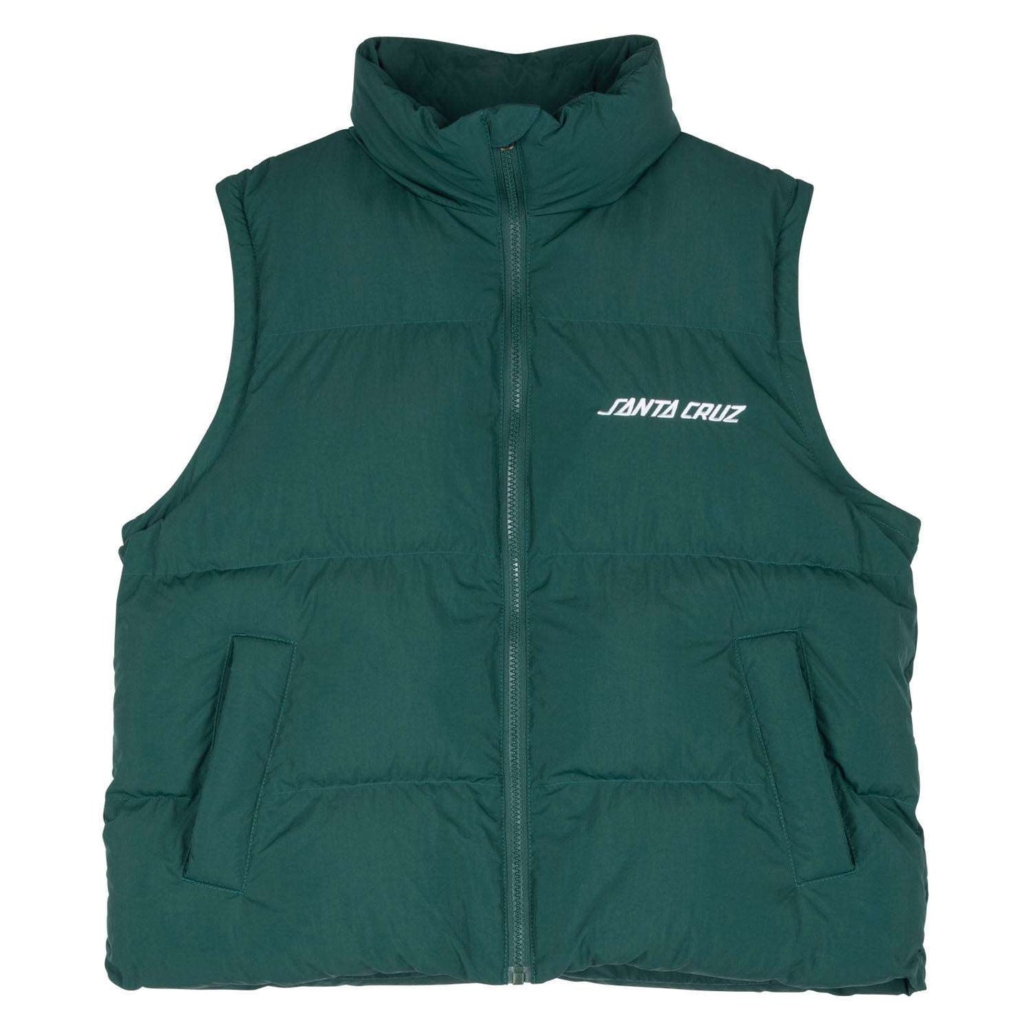 Santa Cruz Strip 2 in 1 Quilted Jacket-Emerald | Santa Cruz |