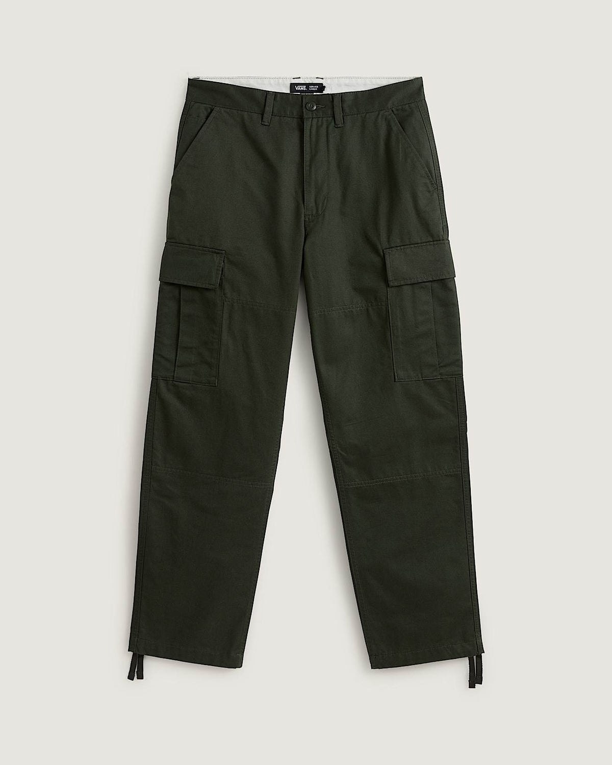 Vans Service Cargo Loose Tapered Trousers-Dried Kelp | Vans | Trousers - Northshore Newquay - Surf/Skate Shop