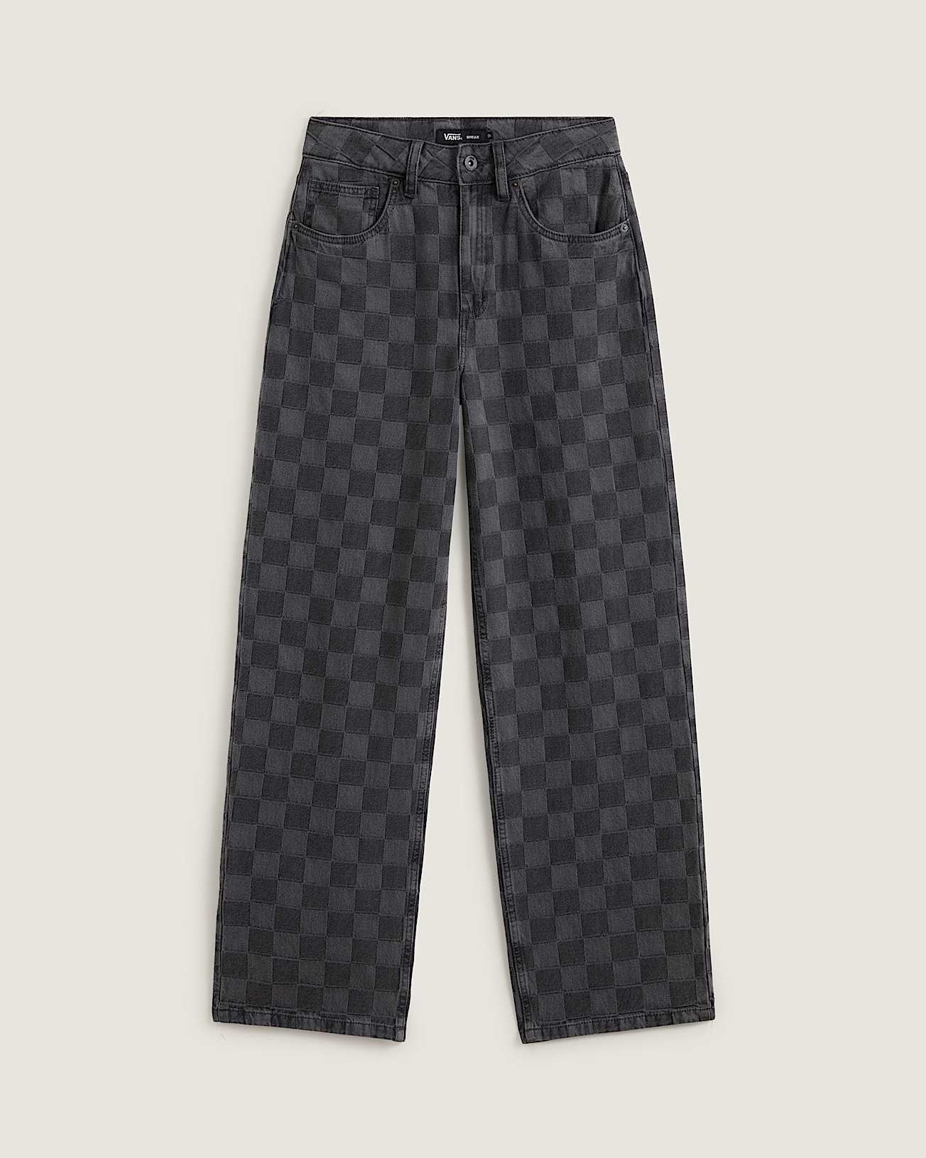 Vans Sirelle Novelty Puddle Pants-Faded Black | Vans |