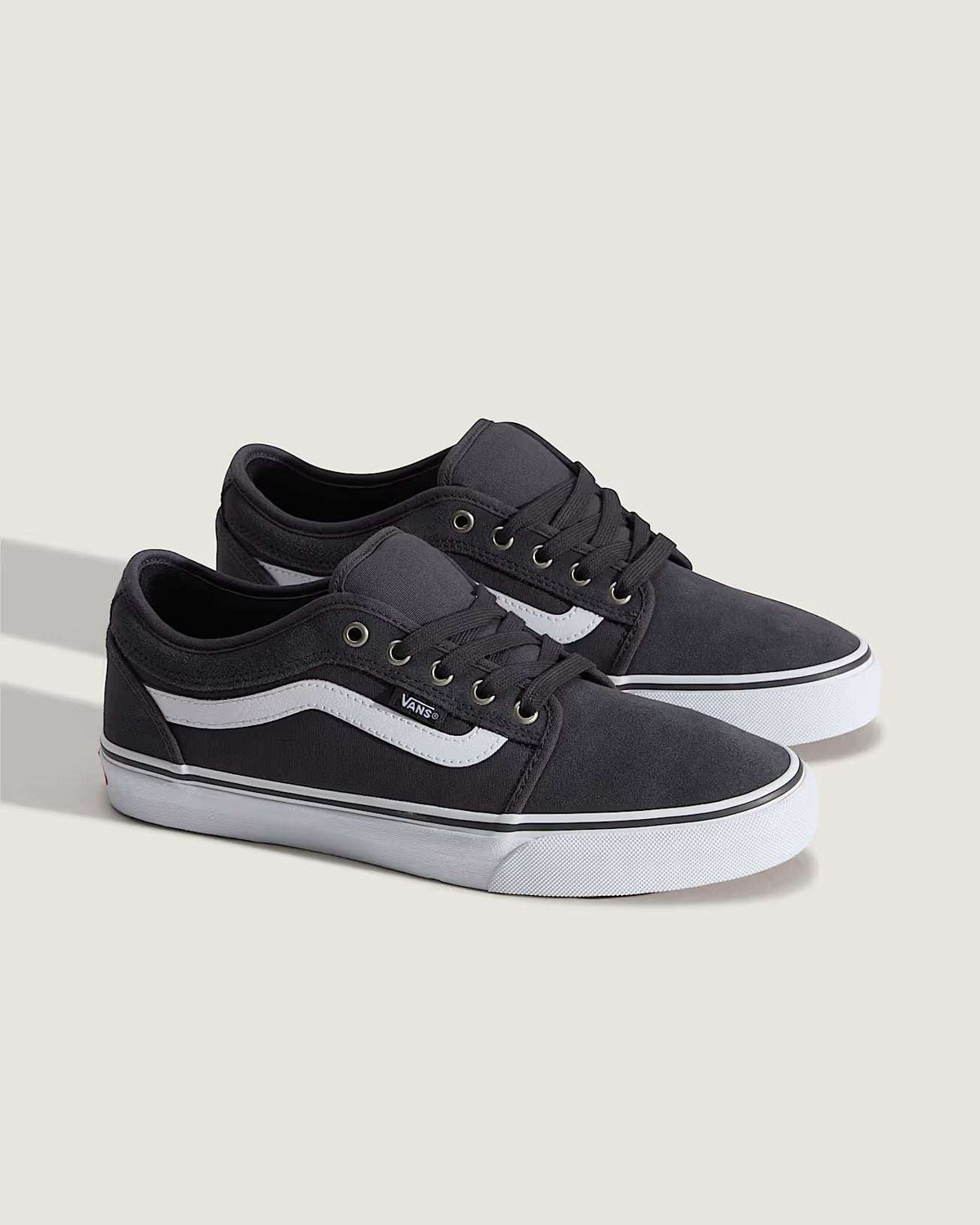 Vans Chukka Low Side Stripe-Charcoal/White UK11 | Vans | - Northshore Newquay - Surf/Skate Shop