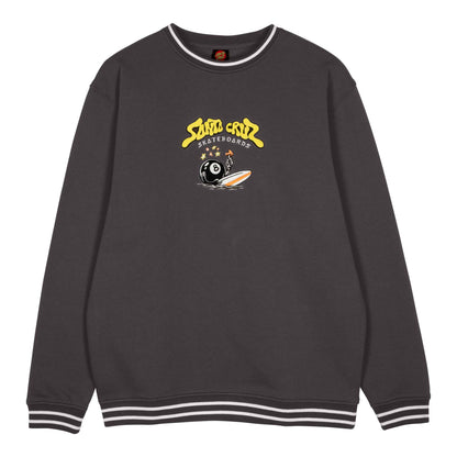 Santa Cruz Winkowski Surf Crew-Washed Black | Santa Cruz | Sweatshirt
